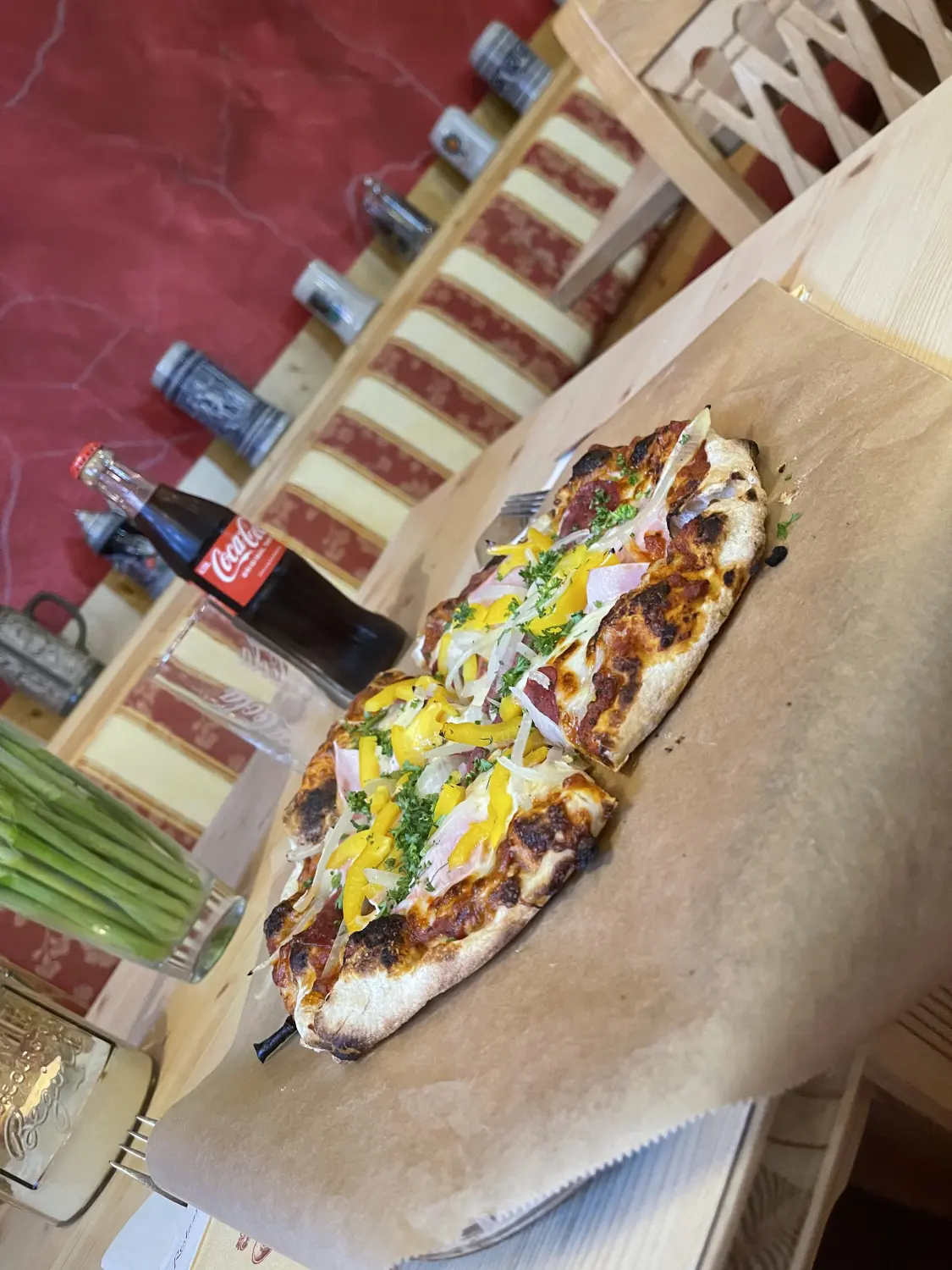Leckere Pizza Restaurant Topinambur